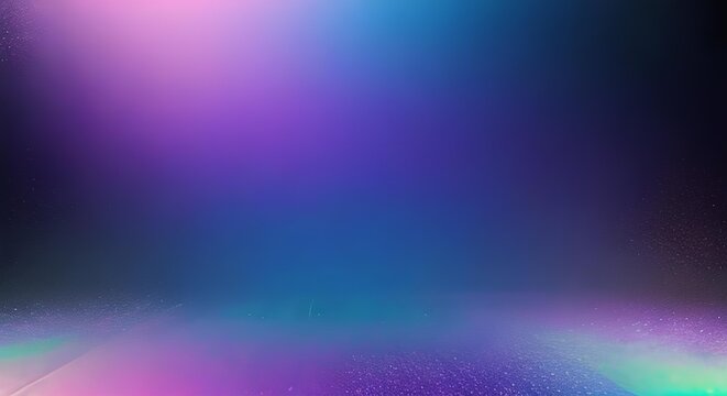 Fond texture holographique lumineux bleu violet.