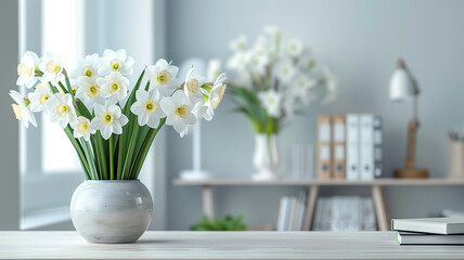 Home office interior for workplace