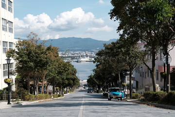 hakodate,hakodate,japan,street 