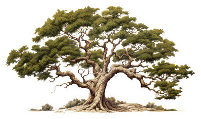 PNG Tree sketch plant white background.