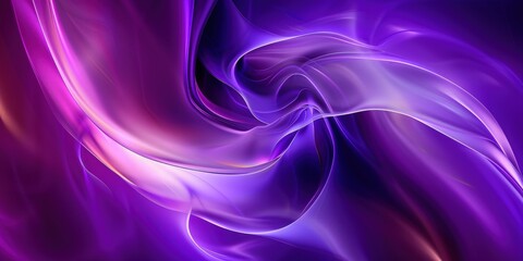 Fototapeta premium Abstract Purple Swirls