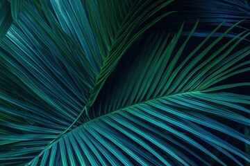 Tropical Palm Leaves