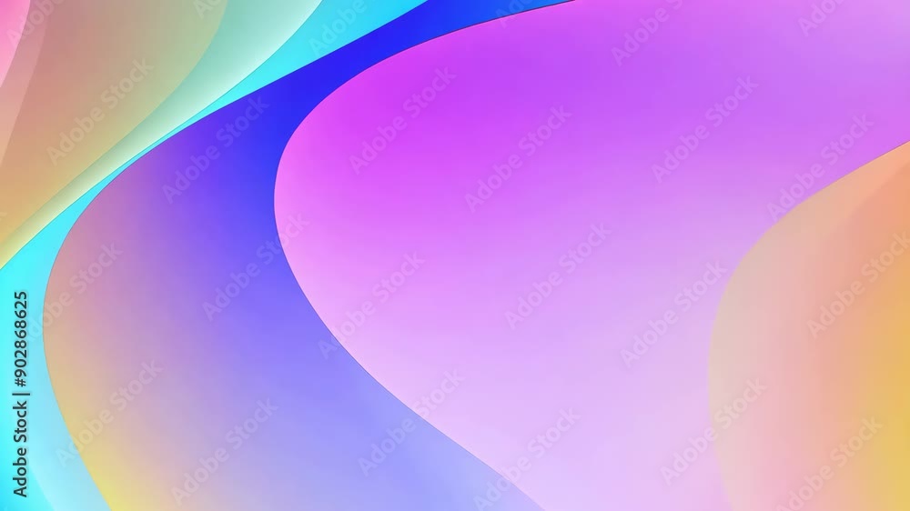 Aufkleber abstract colorful gradient background with smooth
