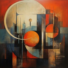 Abstract art background.