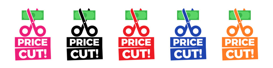 Price cut sale colorful set