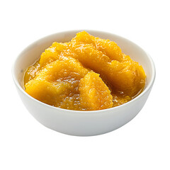 Bangladeshi cuisine presented in a white bowl against a clear backdrop