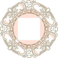 Sketch illustration silhouette vector design image ornament floral icon logo symbol classic rosette vintage ethnic traditional