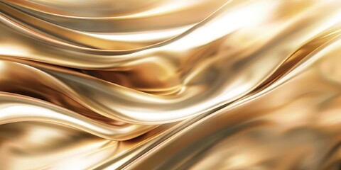 Obraz premium Abstract Golden Fabric