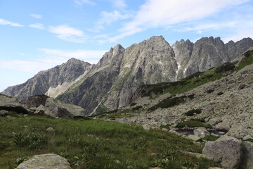 Tatry Wysokie - widok z Rysów