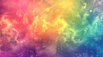 Abstract artistic colorful effect background, ai