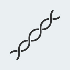 Dna icon vector design