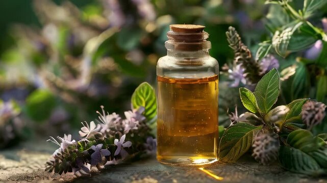 patchouli essential oil and fresh patchouli leaves, anti-aging ingredients, ingredients for nature cosmetic