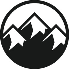 black mountings logo design