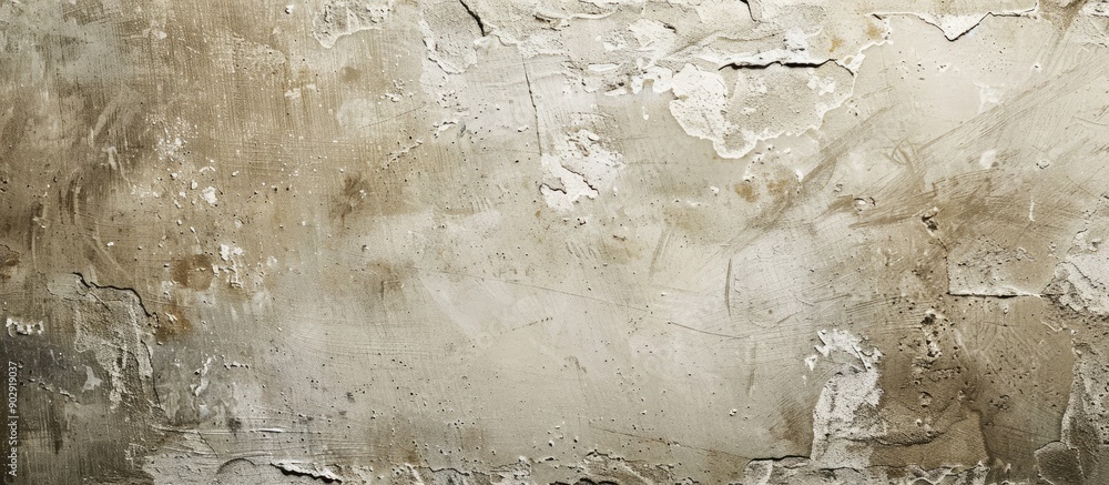 Aufkleber Enhance your design with a textured plastered wall background ideal for displaying copy space image