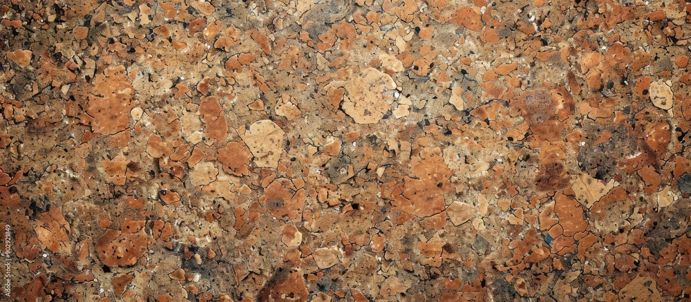 Poster abstract background with a natural brown cork texture the surface provides a suitable copy space ima