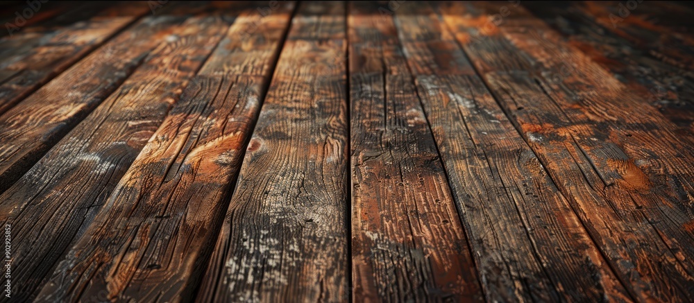 Poster background featuring the texture of wood with copy space image