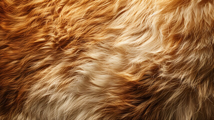 Fototapeta premium animal fur brown and beige dog, close up, textured backgrounds
