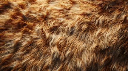 Naklejka premium animal fur brown and beige dog, close up, textured backgrounds