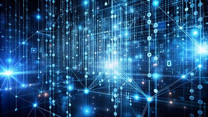 The Algorithm's Dream: A Symphony of Data and Code  AI generated