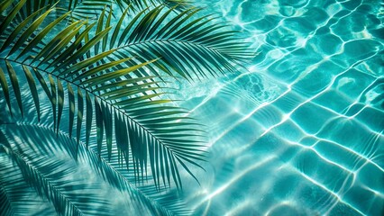 Sun-Kissed Shadows on Tranquil Waters  AI Generated