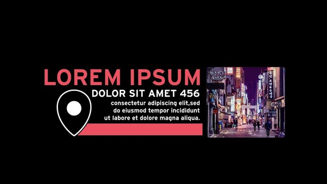 Location Pin Call Out Pop Up with Photo