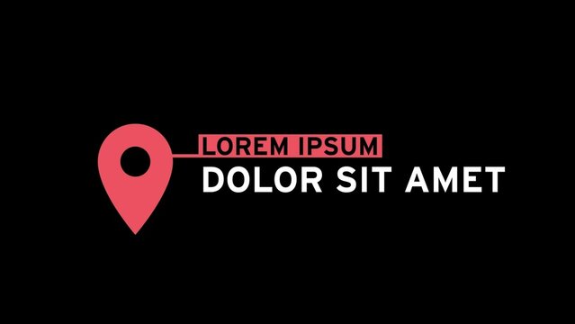 Call Out Title With Map location