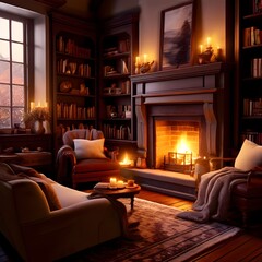 Cozy Fireplace