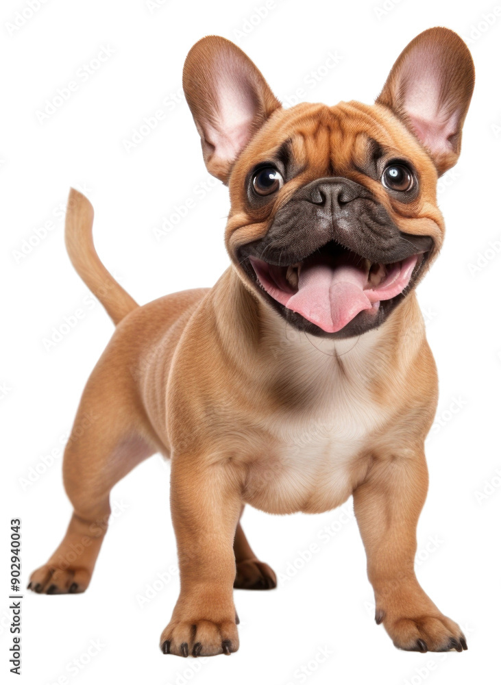 Canvas Prints png baby french bulldog mammal animal pet.