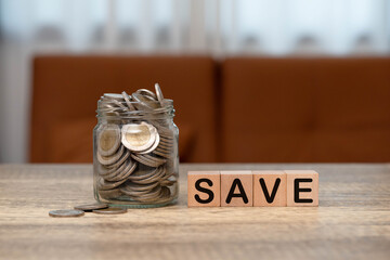Savings from doing business. Saving money for emergency investments and future investments.