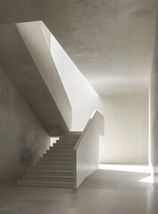Modern Concrete Staircase Interior Design