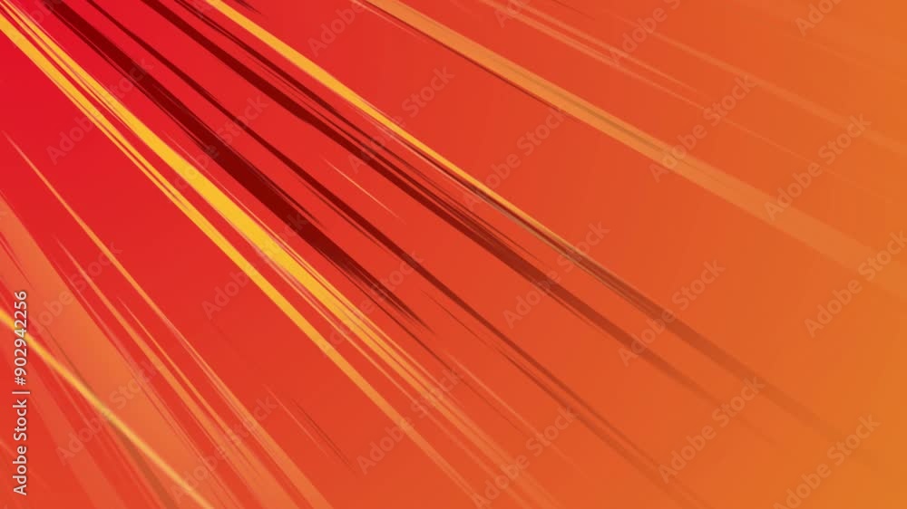 Aufkleber red and orange diagonal lines on black background. suitable for modern or abstract design projects, 