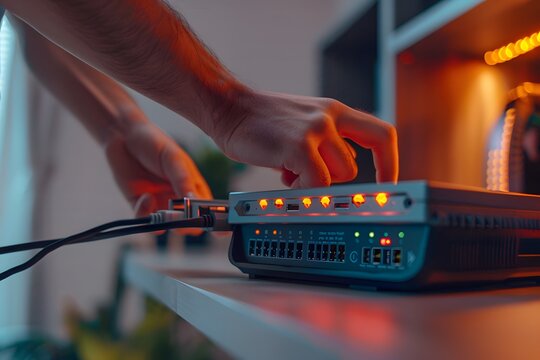 Adjusting Network Settings on a Modern Router