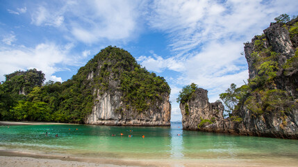 Koh hong Island bay ,Krabi Province,Thailand