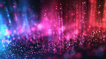 Cinematic digital background with abstract futuristic elements and glowing lines.