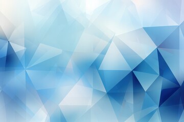 Obraz premium Abstract Geometric Blue and White Background