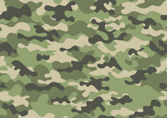 Fototapeta premium camouflage background military texture green seamless print pattern