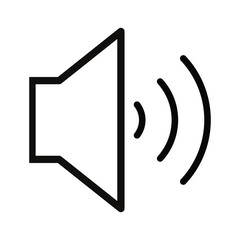 Speaker volume icon