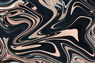 Liquid texture design, Abstract digital paint design background.