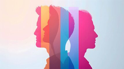 Finance and business psychology concept, growth mindset and positive thinking, investment wallpaper or background