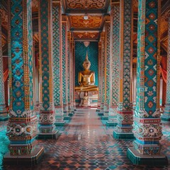 Thai Style in wat arun** -