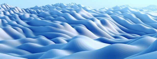 Fototapeta premium Beautiful blue desert background.