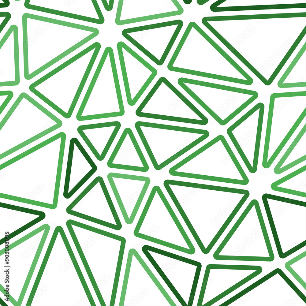 Poster minimalistic triangles background. large triangles size. monotone style. rounded triangles outlined.