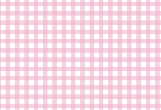 Cute seamless vector  pink background - checkered pattern or grid texture. Perfect for wallpaper, backdrop, postcard,  for web design, desktop wallpaper or culinary blog website.
