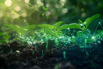 Digital Agriculture and Connected Plants