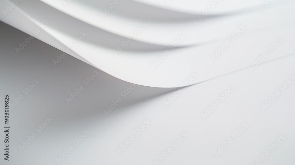 Poster a crisp, clean paper background with a smooth finish and gentle color, perfect for a simple and prof