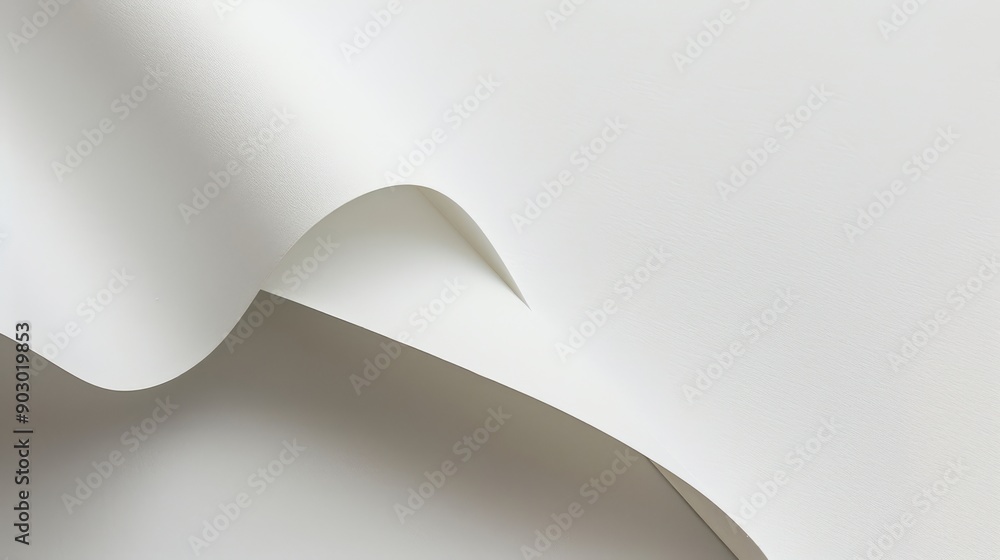 Poster a crisp, clean paper background with a smooth finish and gentle color, perfect for a simple and prof