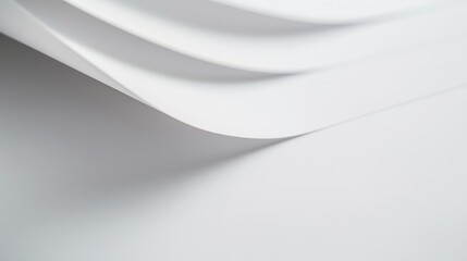 A crisp, clean paper background with a smooth finish and gentle color, perfect for a simple and professional design