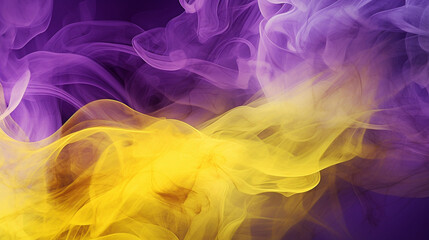 Fototapeta premium yellow and purple smoke texture background