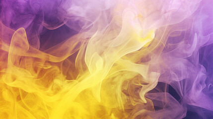 Fototapeta premium yellow and purple smoke texture background