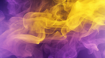 Fototapeta premium yellow and purple smoke texture background